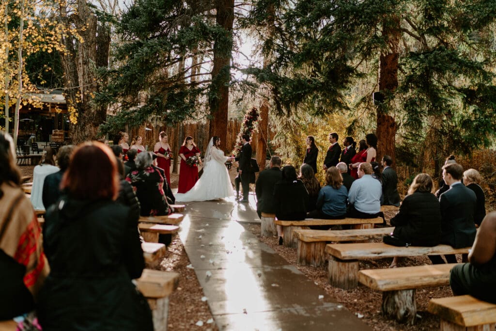 Blackstone rivers ranch fall micro wedding idaho springs colorado 75
